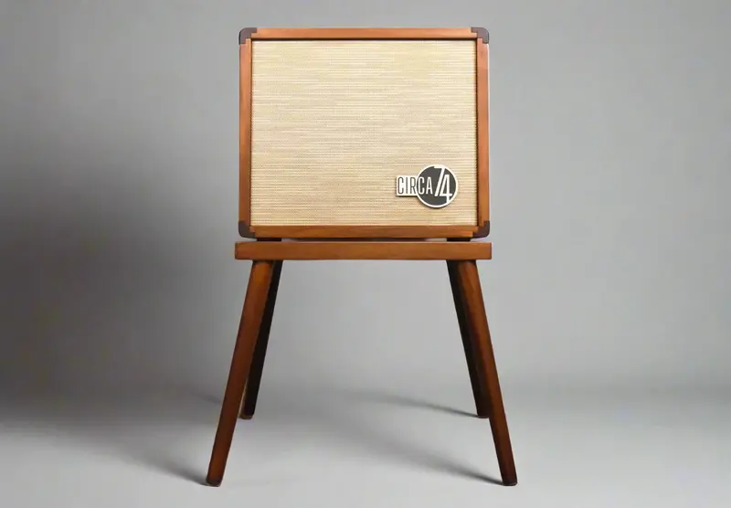 Circa 1974 Acoustic Amplifier Combo with Matching Stand
