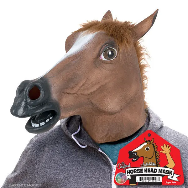 Classic Horse Head Mask – Original Design