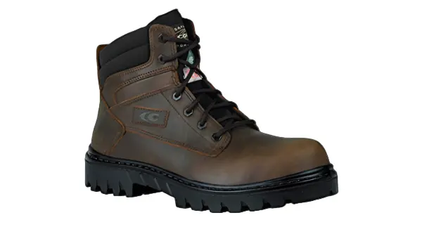 COFRA Chicago Brown Leather Work Boots