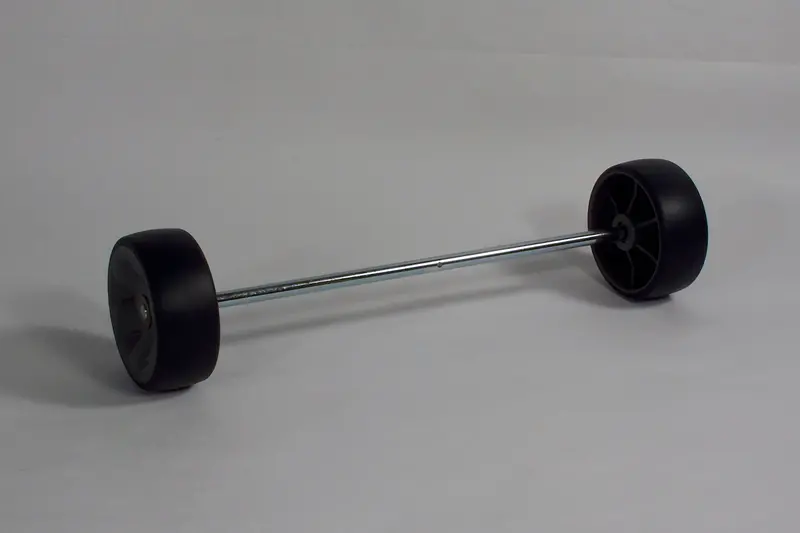 COM01 Rear Wheel and Shaft Assembly