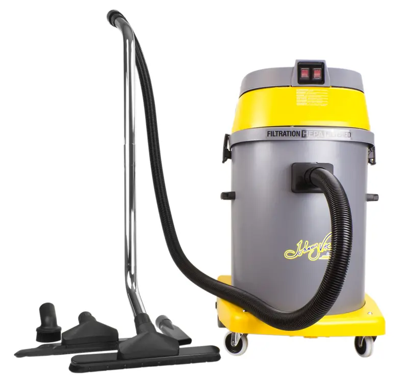Commercial HEPA-Certified Vacuum Cleaner – 57-Liter Capacity – 10-Foot Metal Hose – Includes Brushes & Accessories – Ghibli