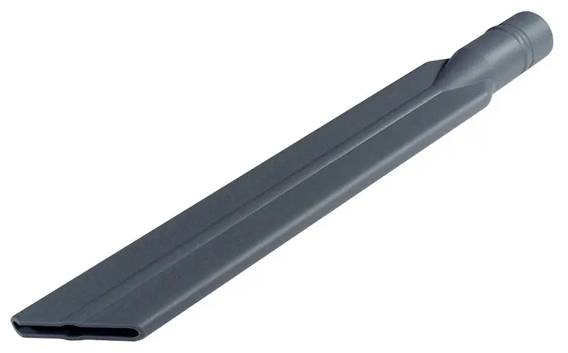 Compact Plastic Crevice Tool: 1½” × 17″ – Gray