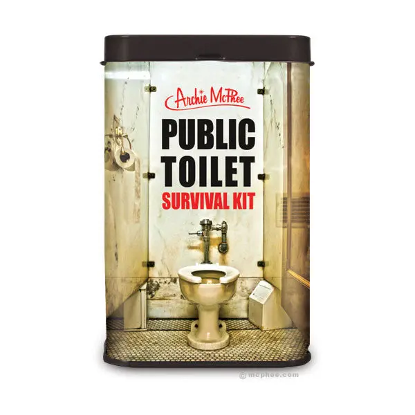 Compact Public Restroom Survival Essentials Kit