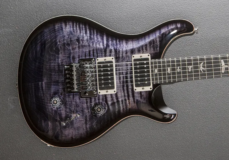 Custom 24 Floyd Rose Guitar – Purple Mist Finish (2024)