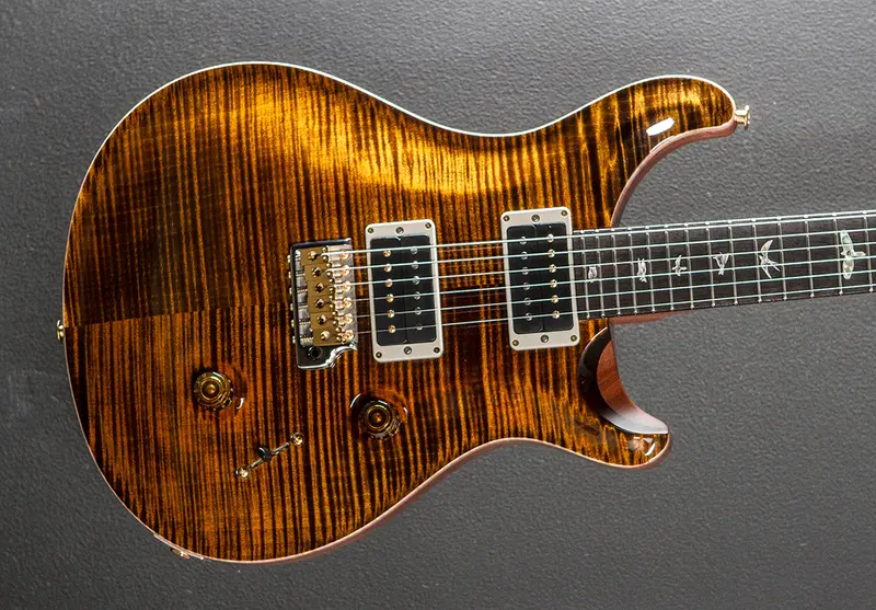 Custom 24 with 10-Top – Yellow Tiger Finish