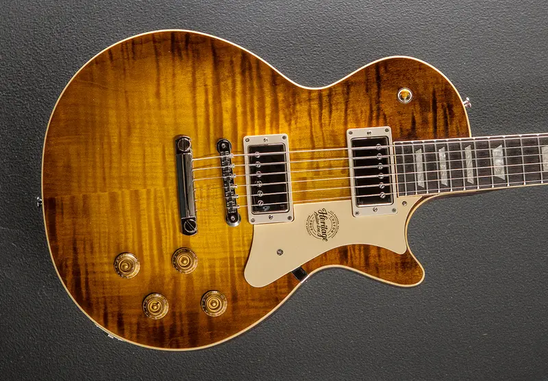 Custom Shop H-150 Hollow-Body Guitar – Dirty Lemon Burst Finish