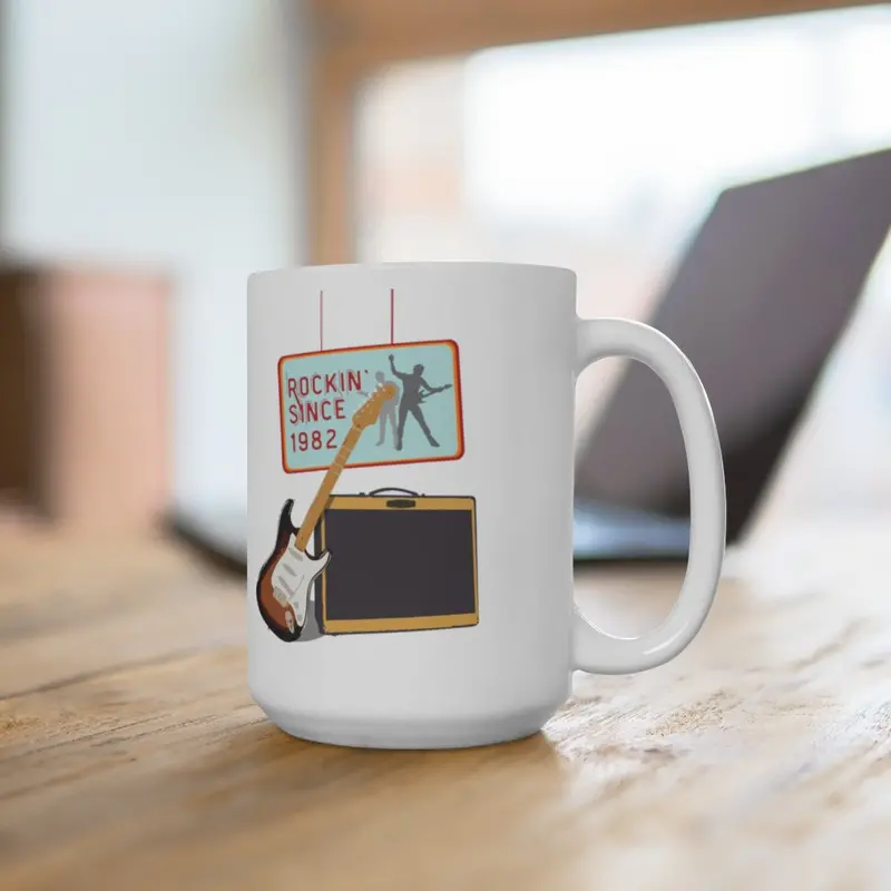 Dave’s White Ceramic Coffee Mug – Online-Only Exclusive