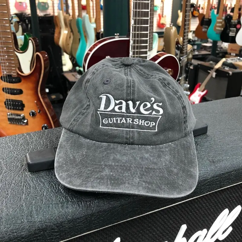 DGS Garment-Washed Black Baseball Cap