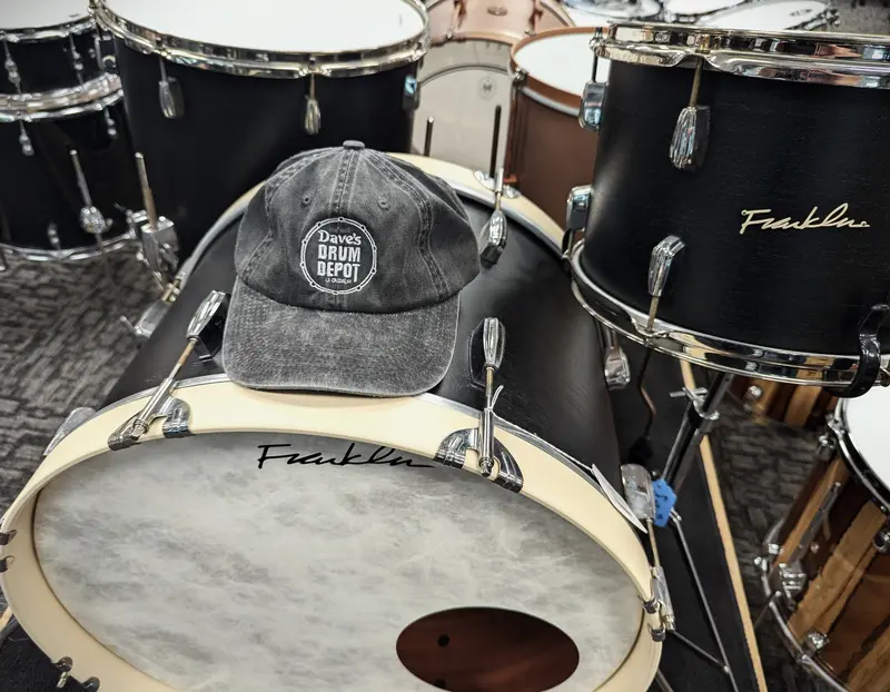 Drum Depot Adjustable Baseball Cap – Black