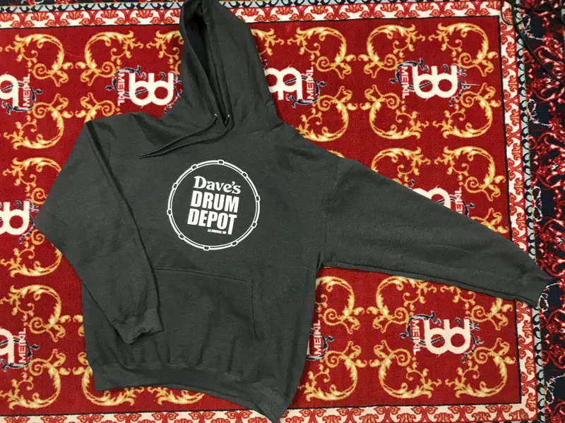 Drum Depot Light Gray Hoodie