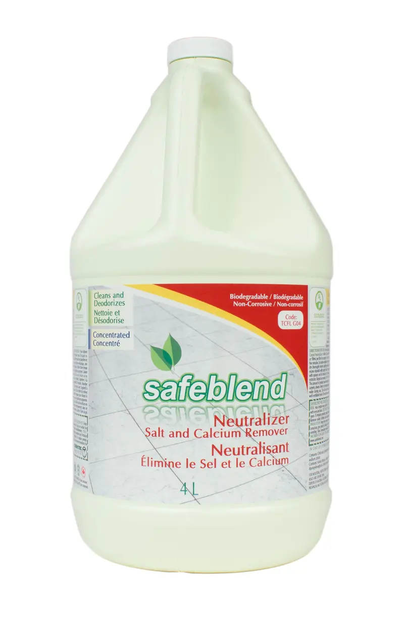EcoLogo-Certified Salt & Calcium Neutralizer – 4 L (1.06 gal) – SafeBlend TCFL G04
