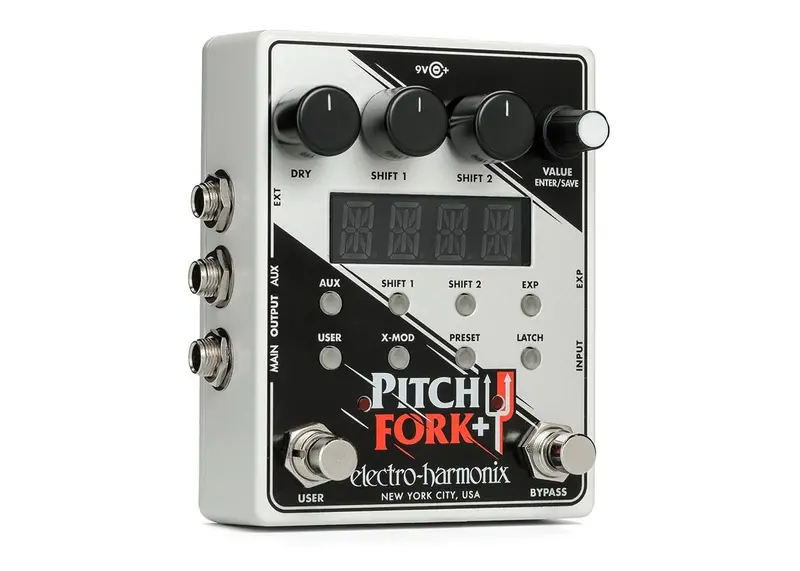 Electro-Harmonix Pitch Fork+ Polyphonic Pitch Shifter Pedal