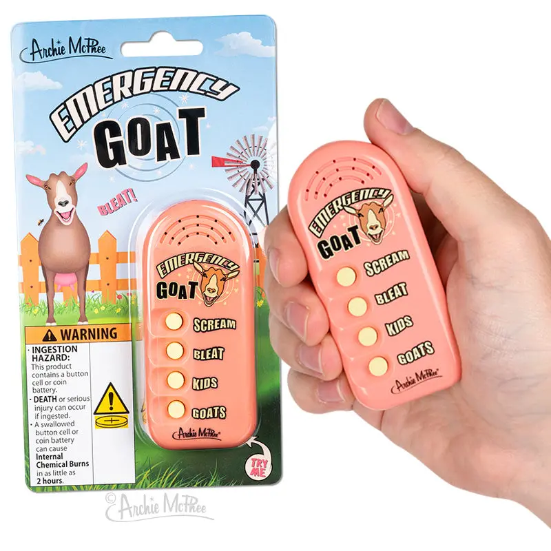Emergency Goat Sound Effects Device – Portable Audio Gag