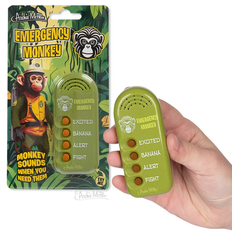 Emergency Monkey Sound Effects Device