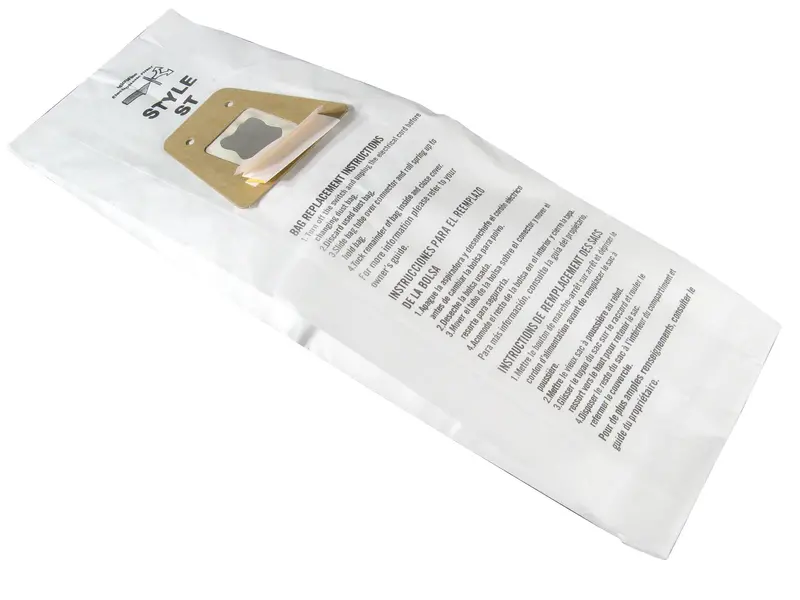 Envirocare 161 Microfilter Bags for Electrolux & Sanitaire ST-Style Upright Vacuums – 5-Pack