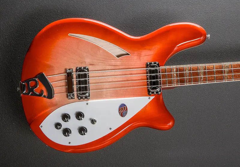Epiphone 4005V Hollowbody Bass – Fireglo Finish