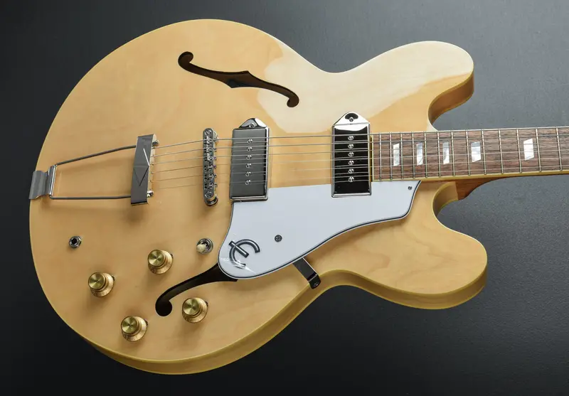 Epiphone Casino Hollowbody Electric Guitar in Natural Finish