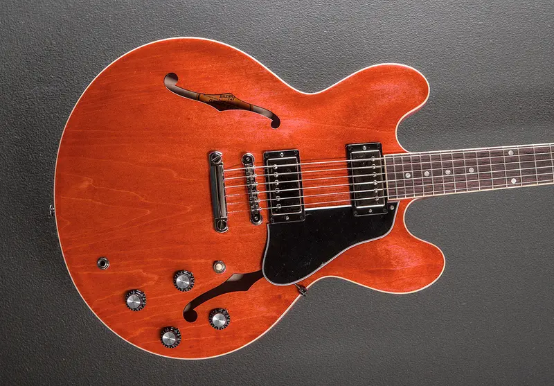 Epiphone ES-335 Semi-Hollow Electric Guitar – Watermelon Custom Color
