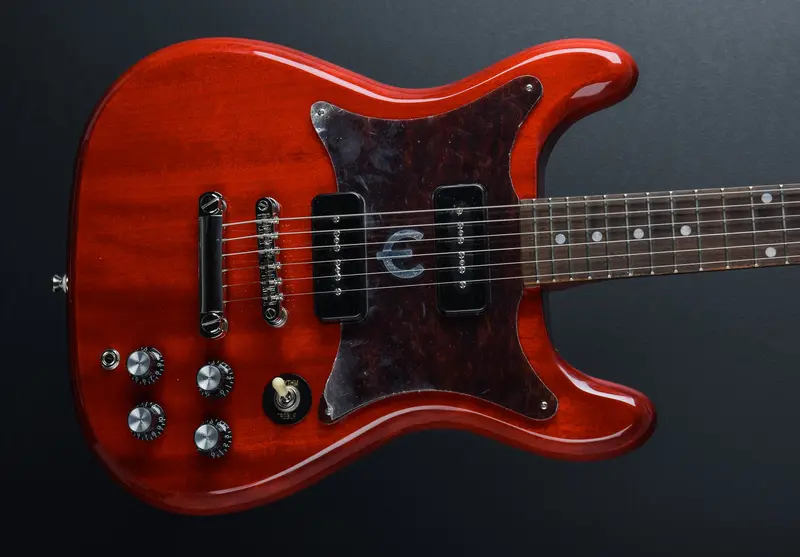 Epiphone Wilshire P-90 Electric Guitar – Cherry Red Finish