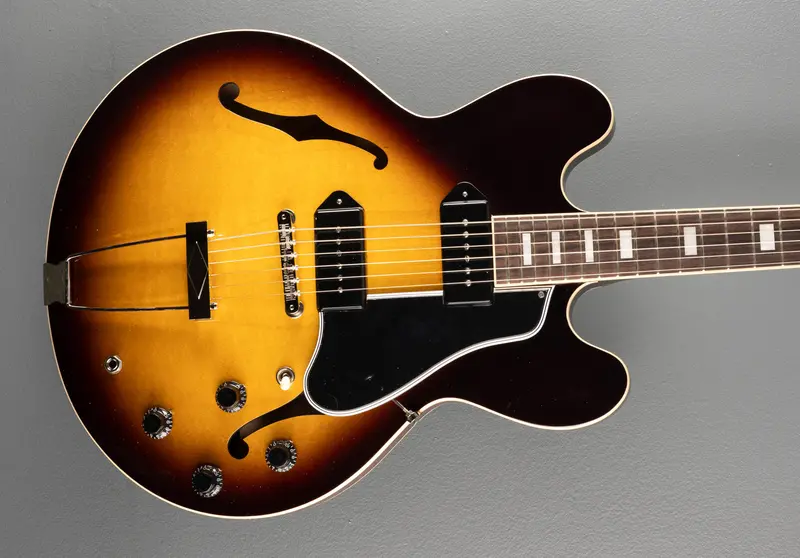 ES-330 Semi-Hollow Electric Guitar – Tobacco Sunburst