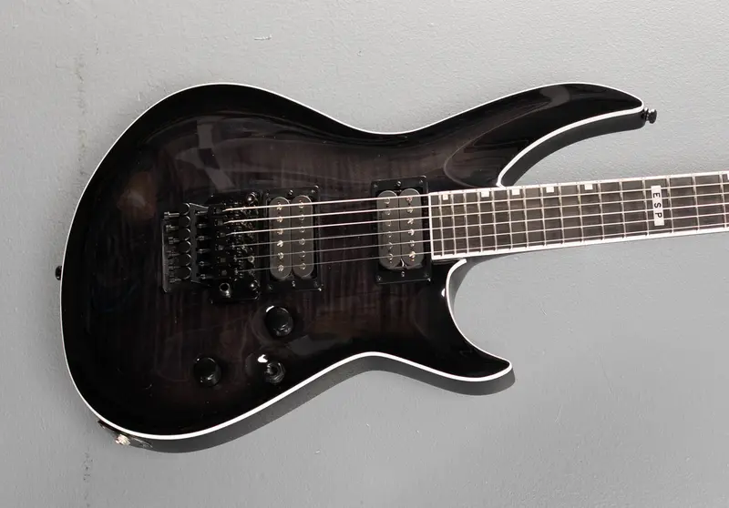 ESP E-II Horizon-III FR Electric Guitar – See-Thru Black Sunburst