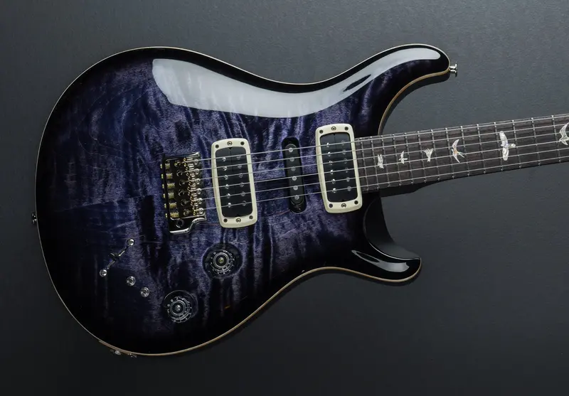 ESP Modern Eagle V Electric Guitar in Purple Mist Finish