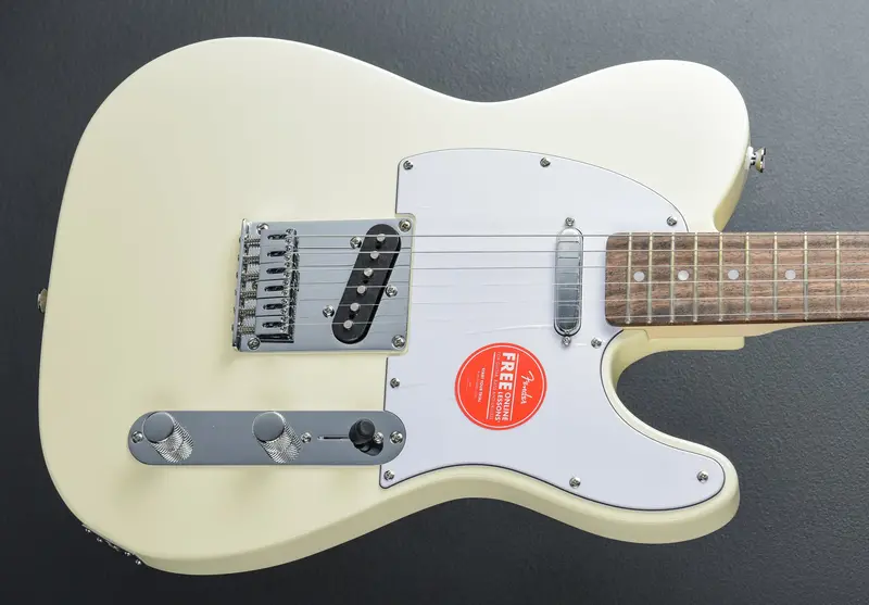 Fender Affinity Series Telecaster – Olympic White with Indian Laurel Fingerboard