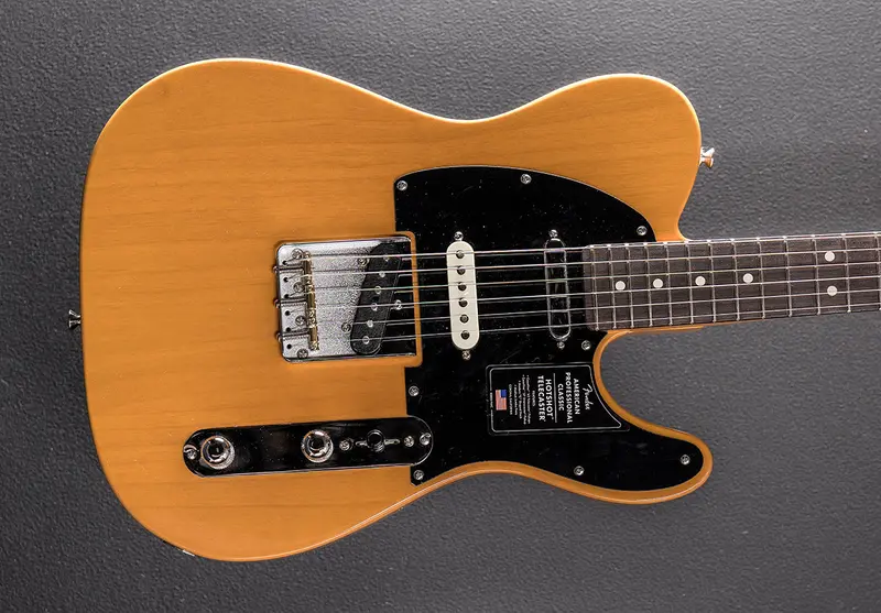 Fender American Professional Classic Hotshot Telecaster – Butterscotch Blonde with Rosewood Fingerboard