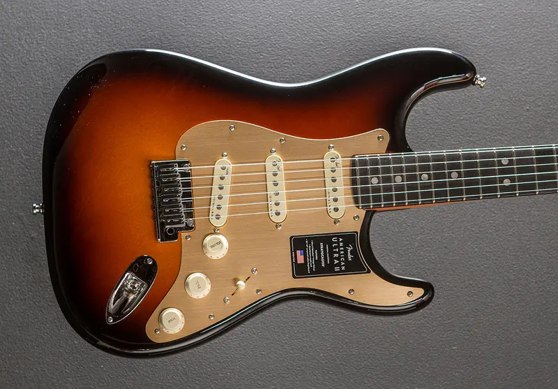 Fender American Ultra II Stratocaster in Ultraburst with Ebony Fingerboard