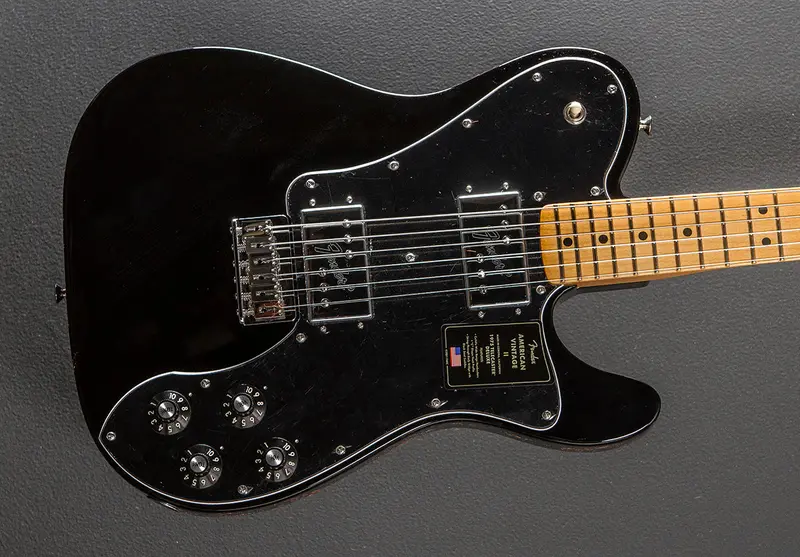 Fender American Vintage II 1975 Telecaster Deluxe – Gloss Black