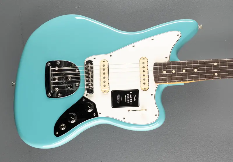 Fender Player II Jaguar Electric Guitar – Aquatone Blue