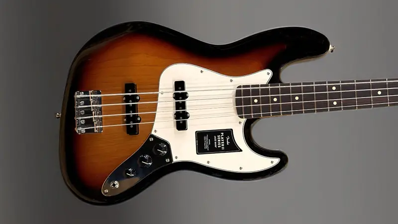 Fender Player II Jazz Bass – Three-Color Sunburst with Rosewood Fingerboard