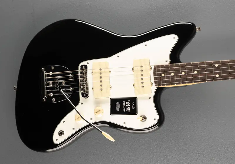 Fender Player II Jazzmaster Electric Guitar – Sleek Black Finish