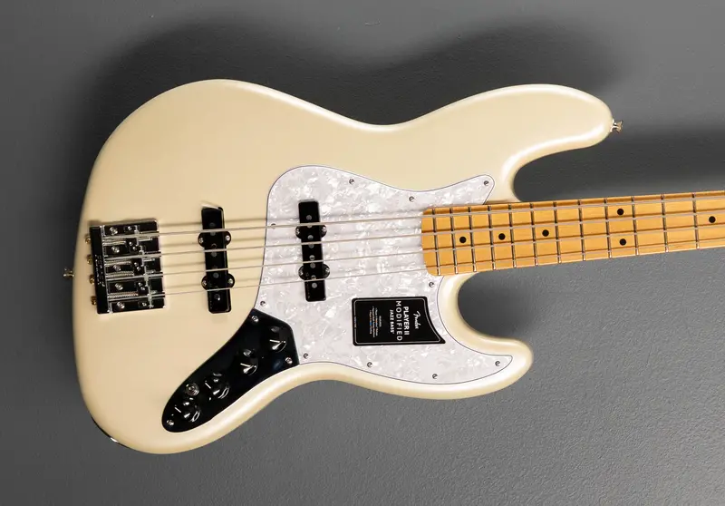 Fender Player II Modified Active Jazz Bass – Olympic Pearl Finish