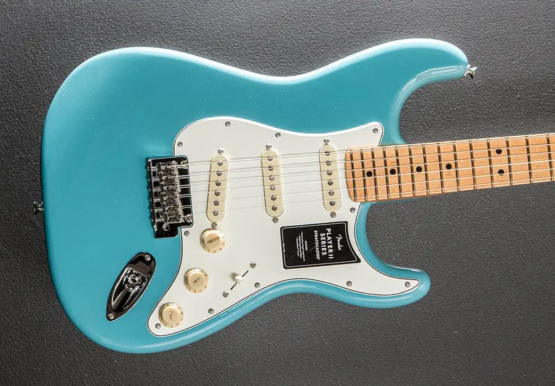 Fender Player II Stratocaster in Aquatone Blue with Maple Neck
