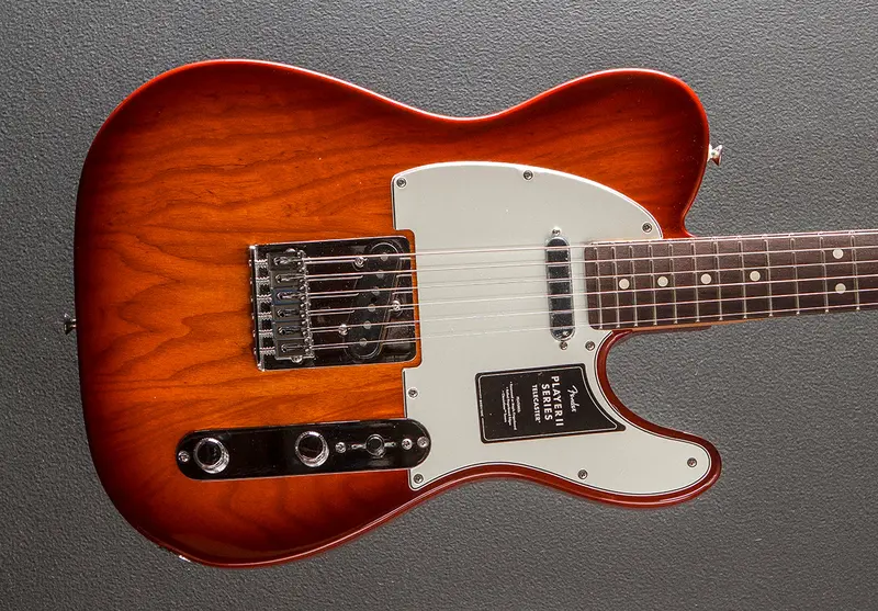 Fender Player II Telecaster in Aged Cherry Burst with Rosewood Fingerboard