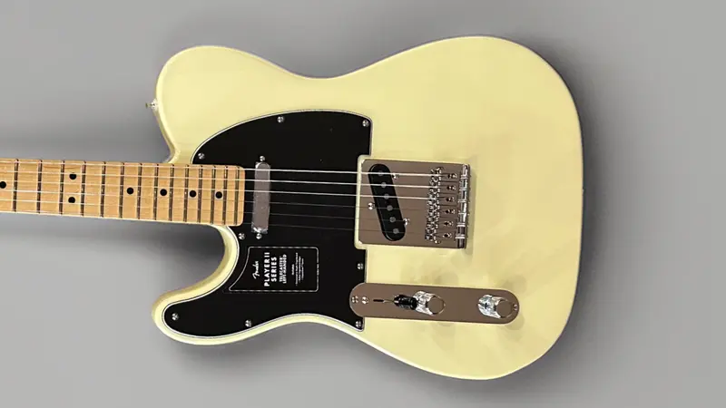 Fender Player II Telecaster Left-Handed – Hialeah Yellow with Maple Neck