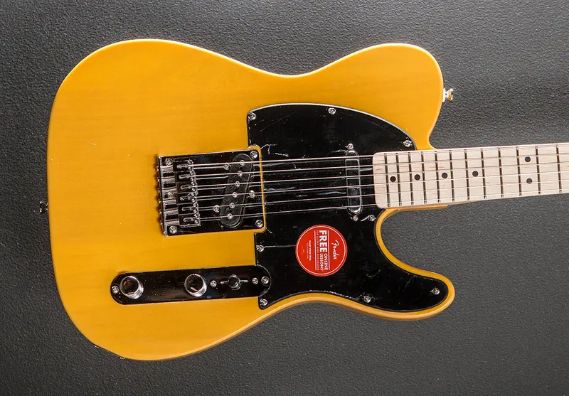 Fender Sonic Telecaster – Butterscotch Blonde with Maple Fingerboard