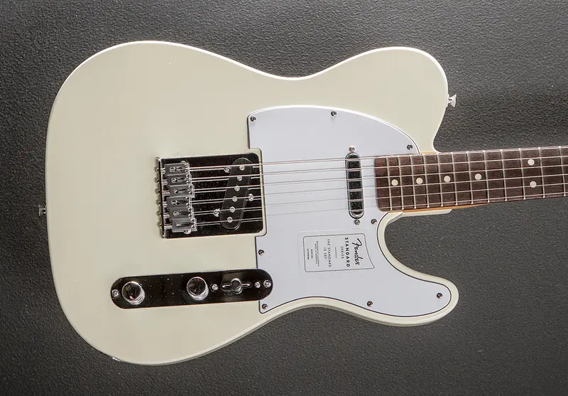 Fender Standard Telecaster in Olympic White with Indian Laurel Fingerboard