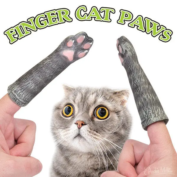 Finger Cat Paw Puppets