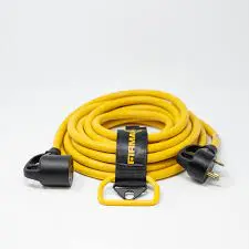 Firman TT-30P to TT-30R 25-Foot Power Cord – RV-Style Generator Connection