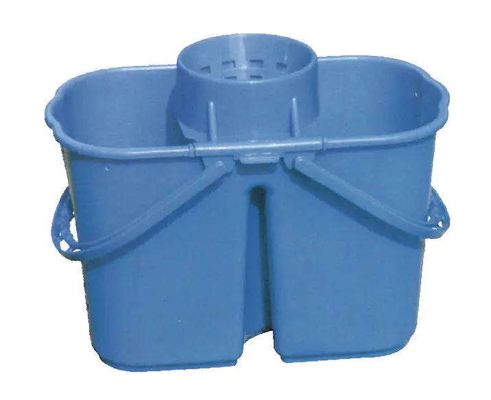 Funnel-Style Mop Bucket & Wringing System – 15-Liter (3-Gallon), Blue