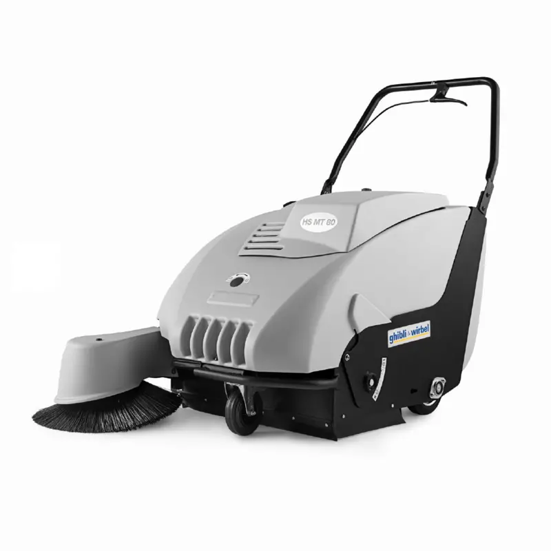 Ghibli Cordless Mechanical Sweeper – 40L Capacity (10.5 Gal) with Side Brush