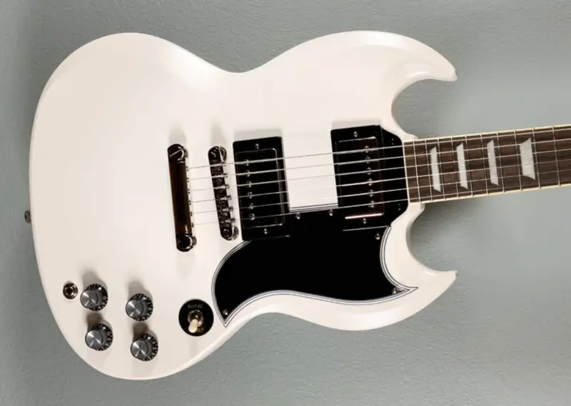 Gibson 1961 Les Paul SG Standard Reissue – Aged Classic White Finish