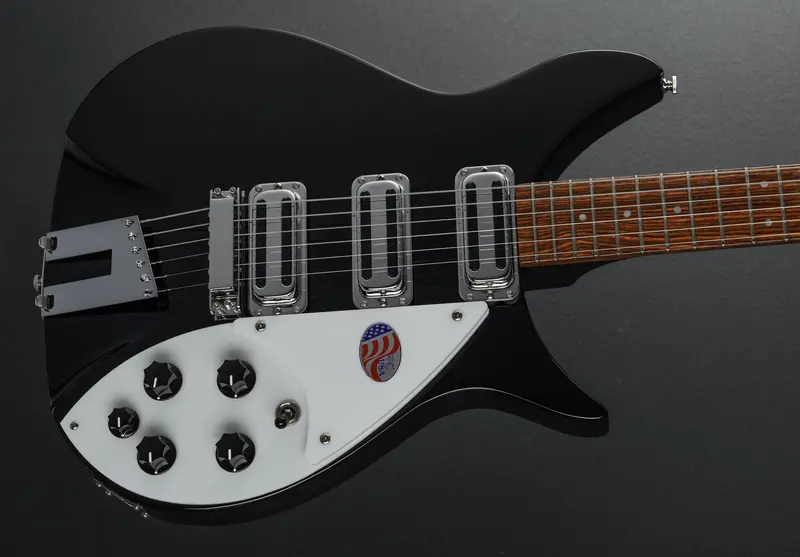 Gibson 350V63 Liverpool Electric Guitar in Jetglo Finish