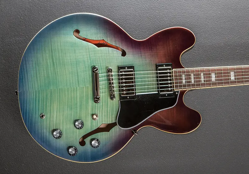 Gibson ES-335 Figured Semi-Hollow Electric – Blueberry Burst