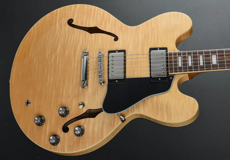 Gibson ES-335 Figured Top – Antique Natural Semi-Hollow Guitar