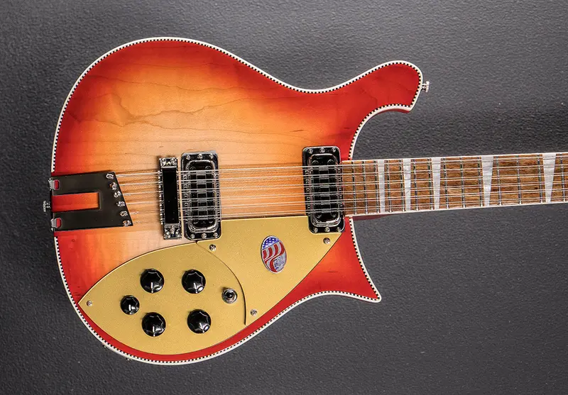 Gibson ES-335 Inspired 660/12 Electric Guitar – Fireglo Finish