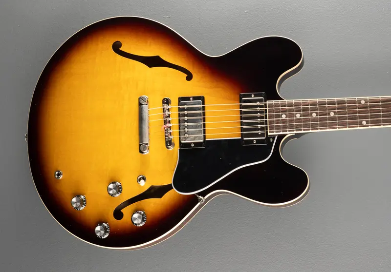 Gibson ES-335 Semi-Hollow Guitar – Vintage Burst Finish