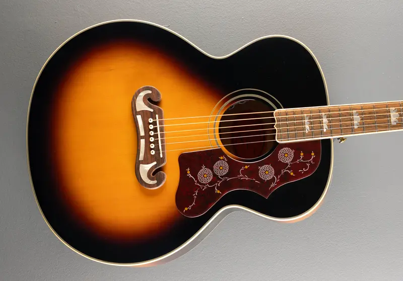 Gibson-Inspired J-200 Acoustic in Aged Gloss Vintage Sunburst
